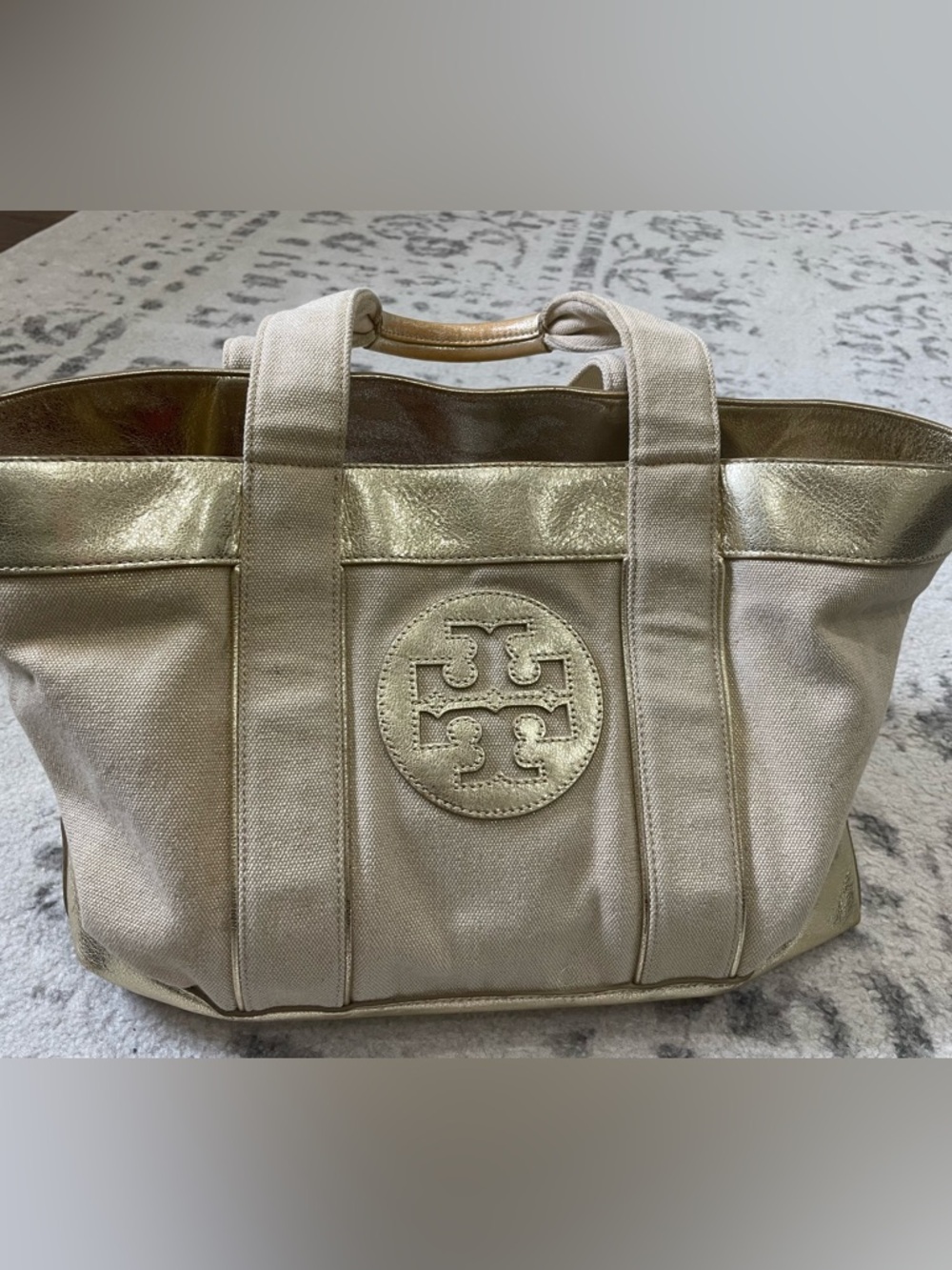Tory Burch Large Canvas Tote